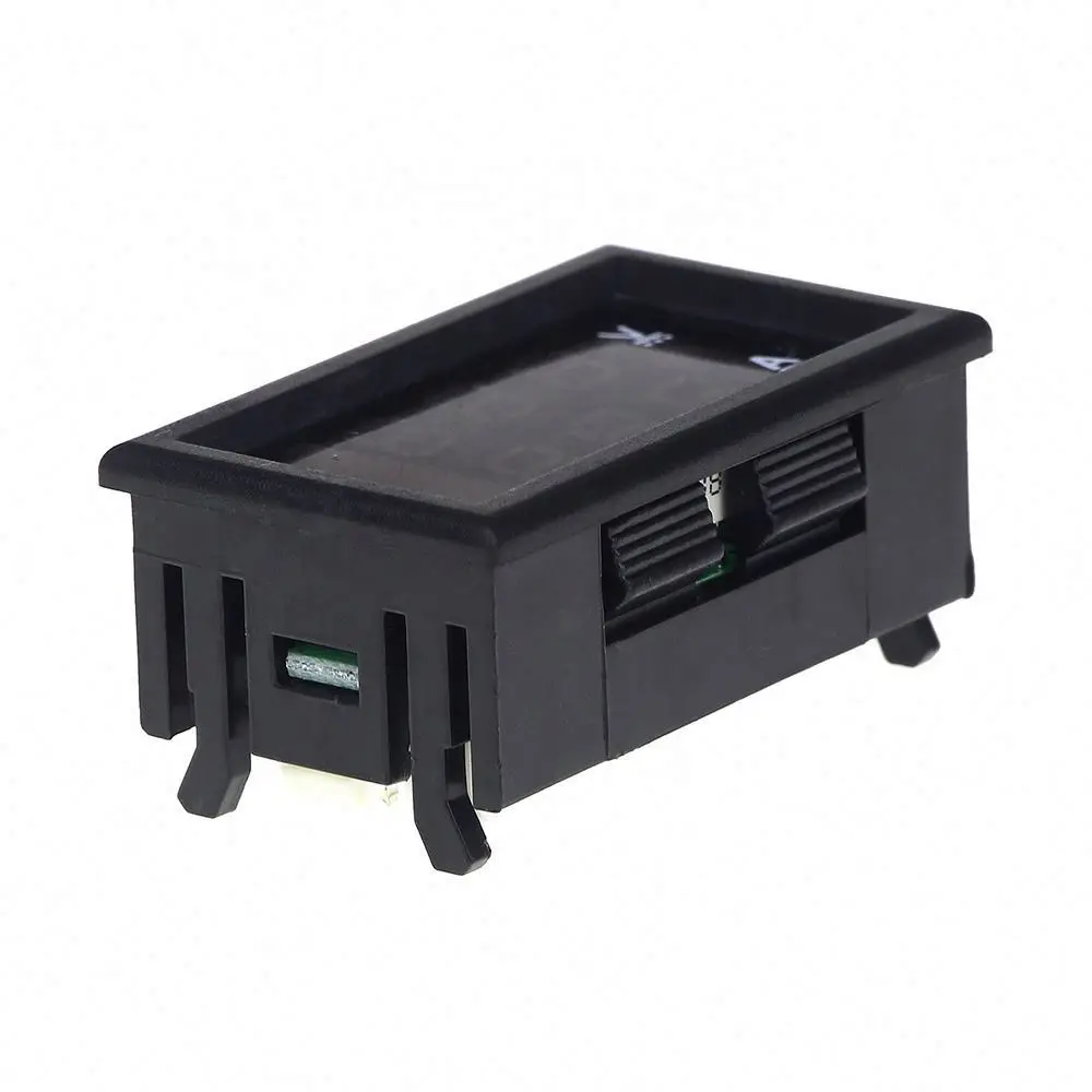 0.28 inch 3 digits DC 0-300V 10A Voltmeter Ammeter Red Blue Volt Amp Meter Gauge Dual Digital LED Display for car motorcycle