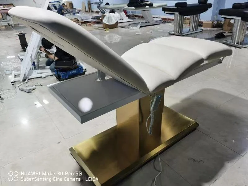 Yicheng Beauty Adjustable Salon Massage table Facial Beauty bed lash bed cosmetic spa beauty facial massage bed from China