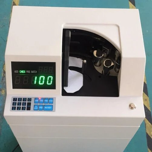 Floor standing mini variable speed banknote money currency counter vacuum note counting machine