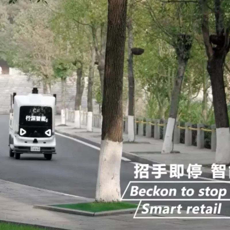 Commercial Outdoor Unmanned Driving Delivery Vehicle Commodity Electric Logistic Vehicle