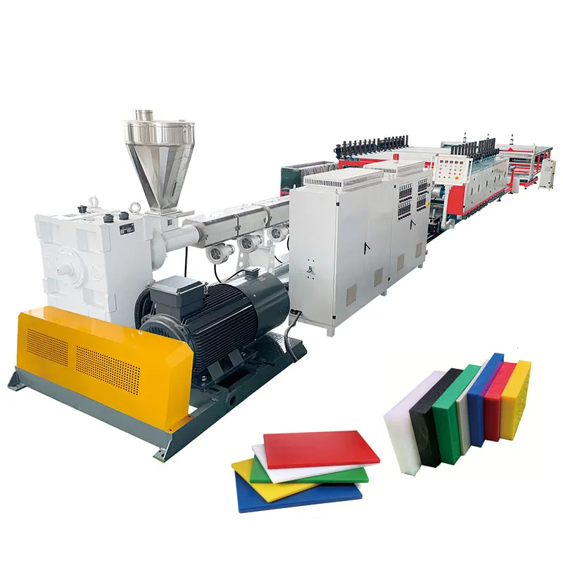 PP HDPE Thick Board Extrusion Line sheet Extruder Machine
