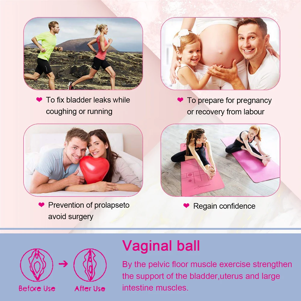 
Hot Sale Mobile Phone APP Controlled Long Distance Vagina Kegel Ball Vibrating Love Egg USB Rechargeable Mini Massager Vibrator 