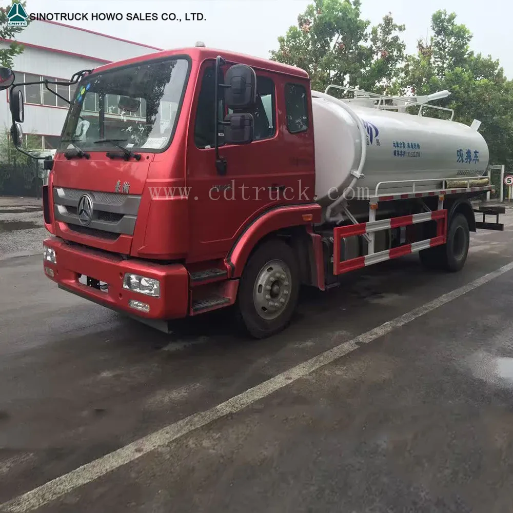 Sinotruk 20Cbm Sewage Suction Truck Sewage Suction Tank Truck Trade