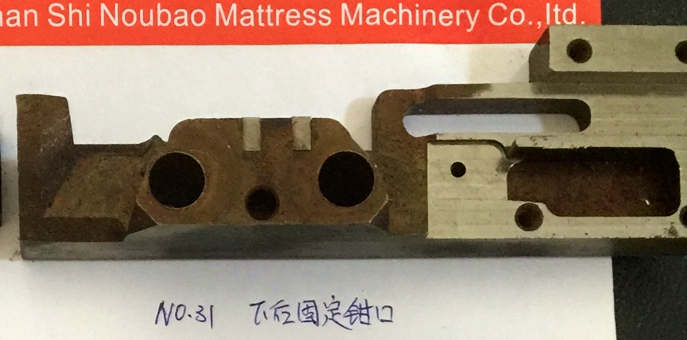 Machine Assembler Spring Coiling  Mattress After the fixed jaw