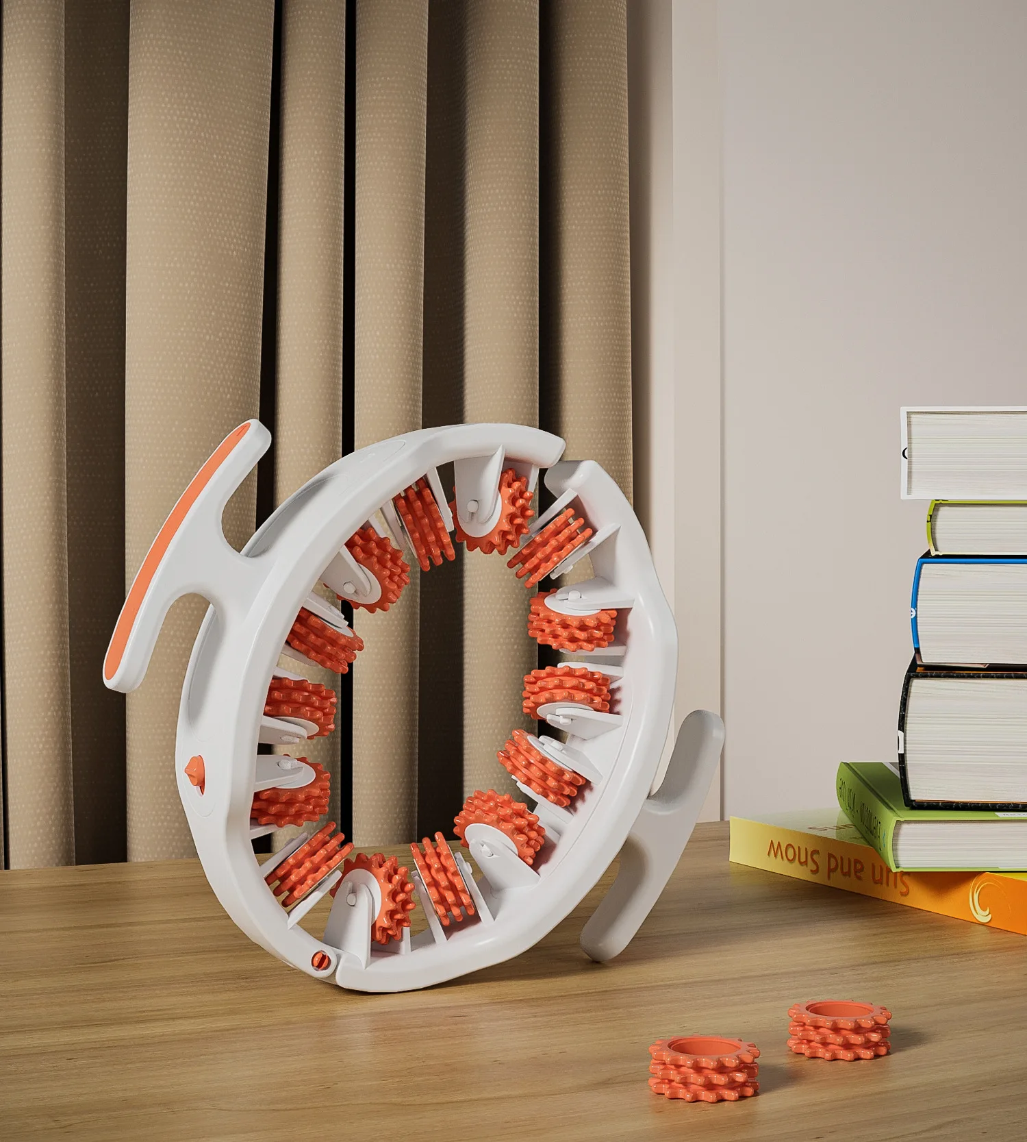 2023 Hot Selling wholesale Customized yoga circular round Shape Massager for Leg Neck Hand Arm Muscle Relax