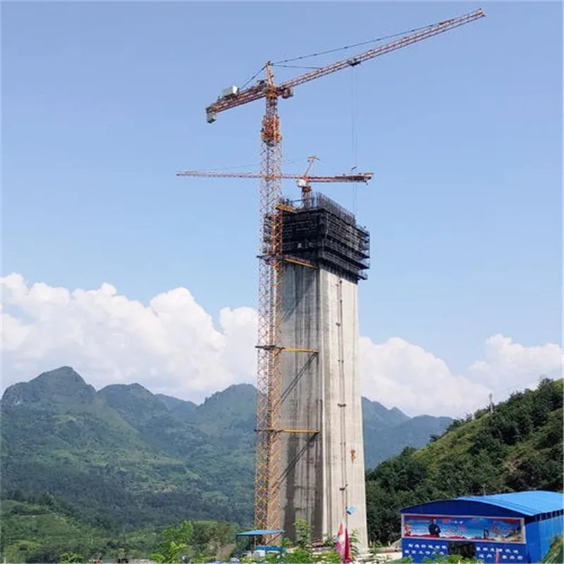 QTZ63 5013 5ton topkit/hammerhead top brand  tower crane