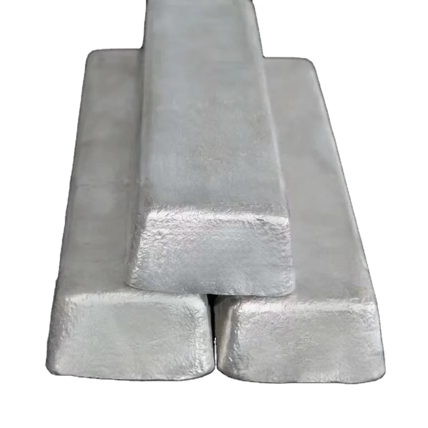 Top Supplier Direct Sales High Purity Magnesium Alloy Ingot Magnesium Metal Ingot Pure Mg Ingot