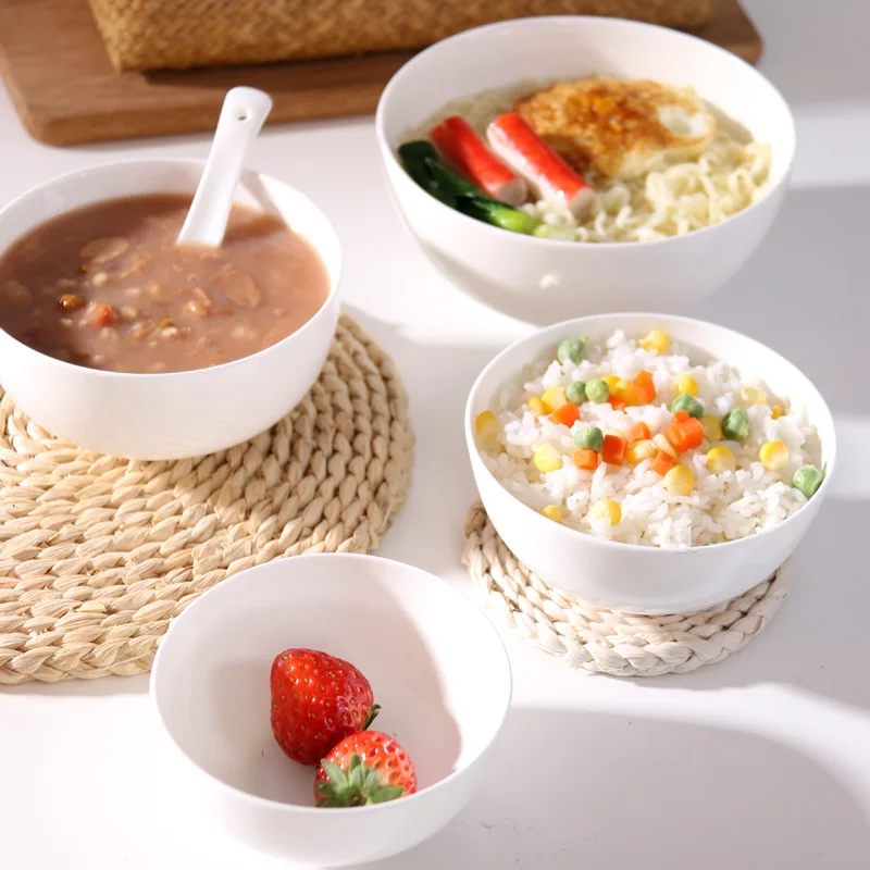 chinese style ceramic pasta bowl custom printed decorative kitchenware ceramic rice bowls with print