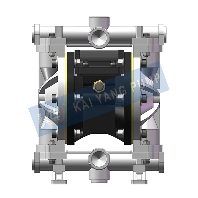 KY-10SS desalination small pneumatic PP acid chemical resistance diaphragm pump