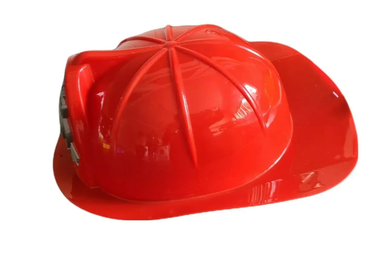 Fireman Helmet Firewoman Firefighter kids Fancy Dress Costume Cosplay Hat
