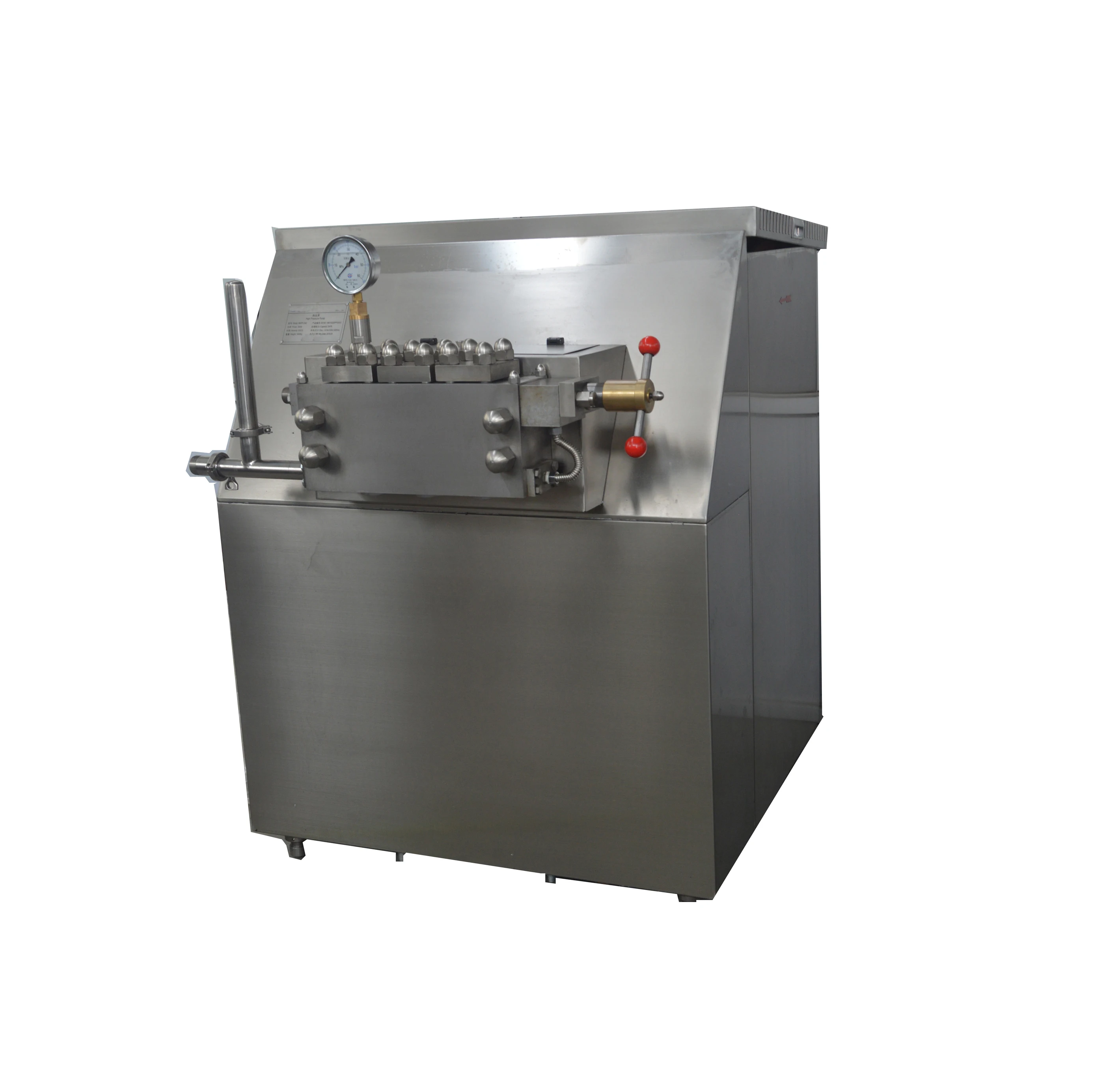 Food Sanitary Stainless Automatic 1000L Per H Dairy Yoghurt Yogurt Homogenizer