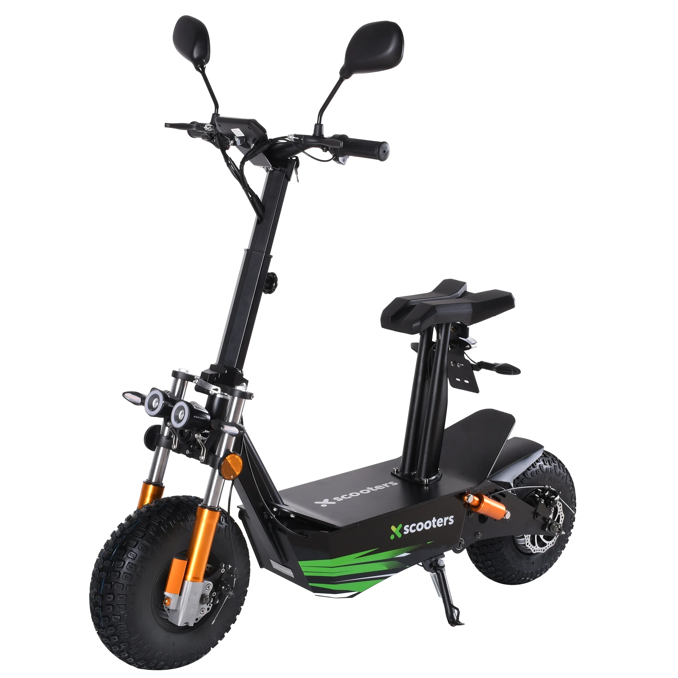 2020 EEC COC 48V 2000W / 60V 3000W Brushless Motor Big Power High Speed Fat Tyre  Two Wheel Electric Scooter For Adults