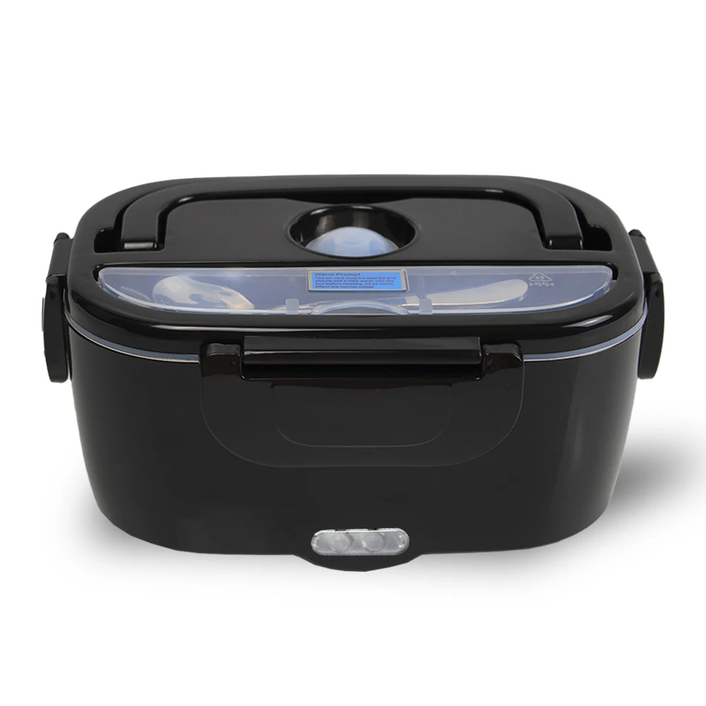 2 in 1 dual use  Portable Heated Electric Lunch Boxes Food Warmer Electric Lunch Box with Carrying Bag