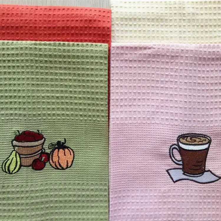 Microfiber Super 100% Cotton Absorbent And Quick-drying Thickened Kitchen Tea Towel