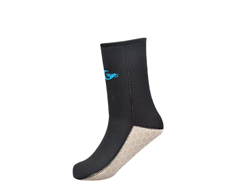 Professional 5mm Winter Keep Warm Diving Socks Black Neoprene Children Socks High Quality Diving Accessories