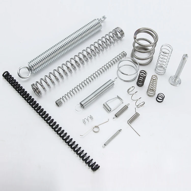 Wholesale Various Small Big Long Stainless Steel Nickle Cylindrical Extension Springs Tension Compression Springs For Industry