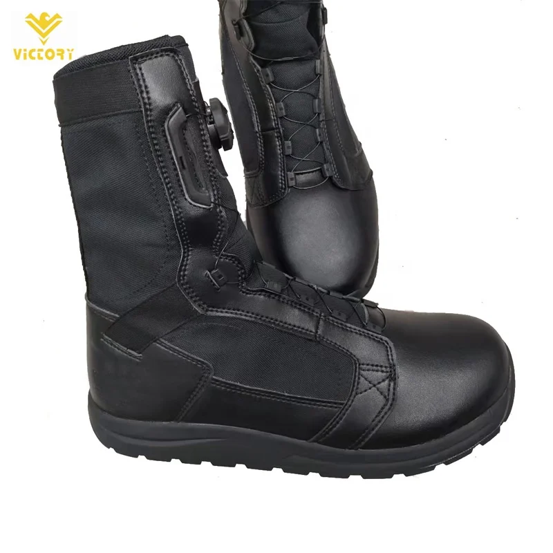 Men shoes 2022 leather walking style shoes factory boots tactical boots men