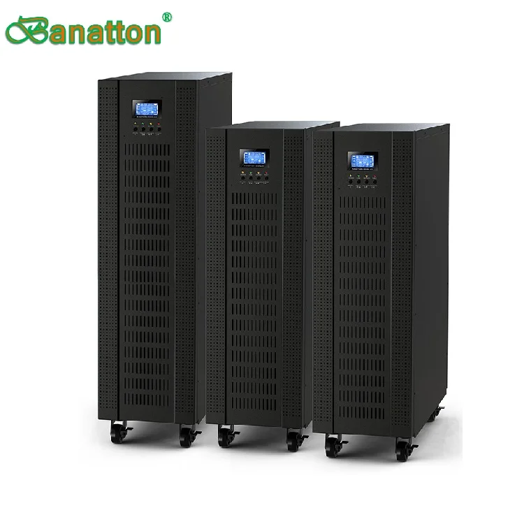 Banatton трехфазный 10kva 60KVA 200Kva Online UPS источники бесперебойного