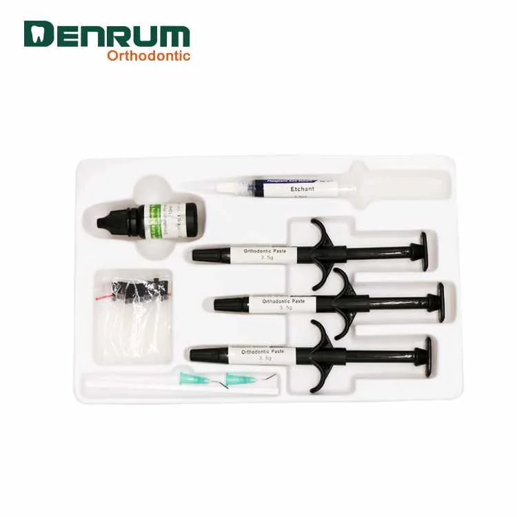 High quality dental light cure adhesive orthodontic bonding system