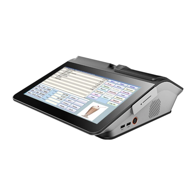 Новая Универсальная Android NFC POS терминальная система с принтером QR-код розничный сенсорный экран кассовый