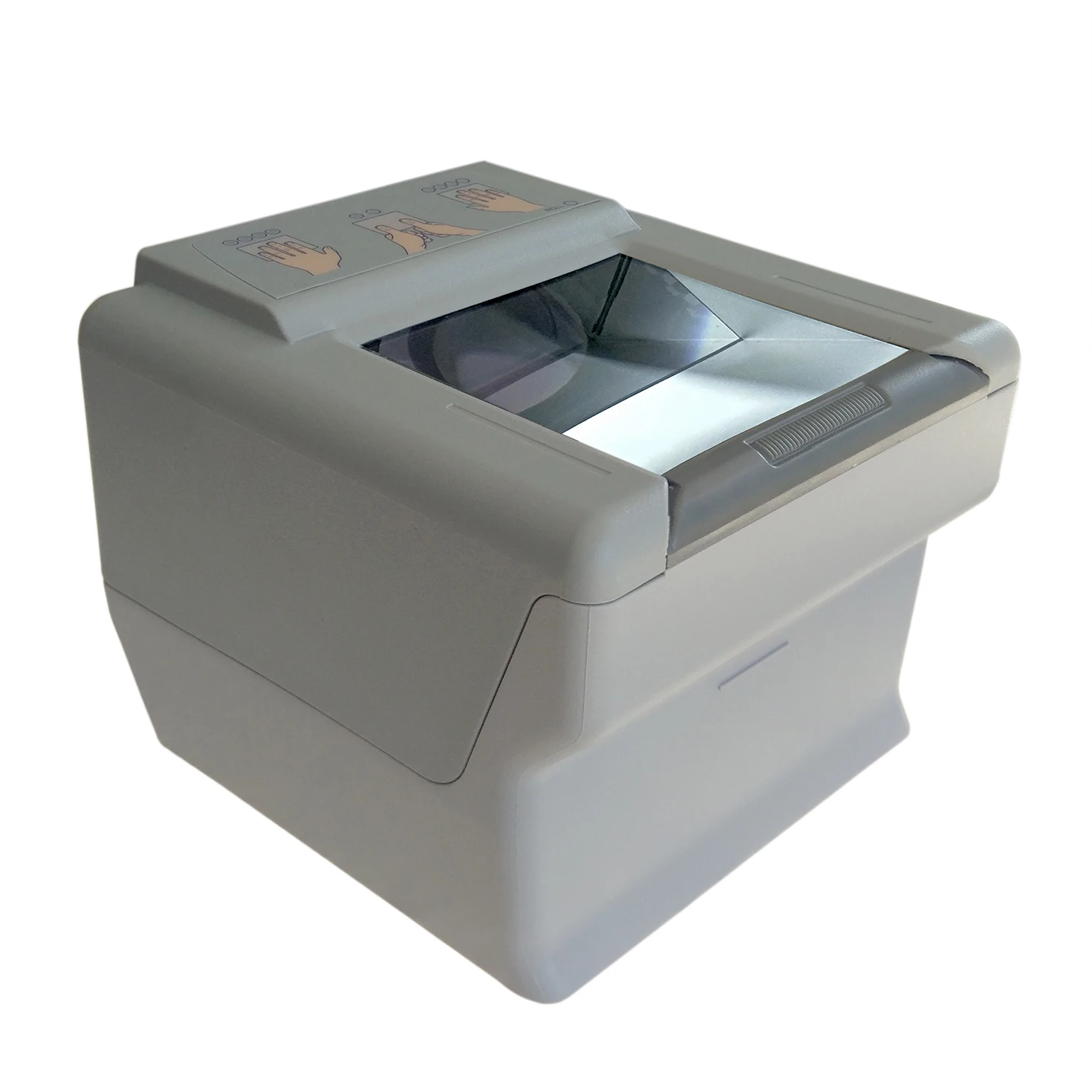 Portable biometric mobile enrollment kit 10 fingerprint scanner voting application