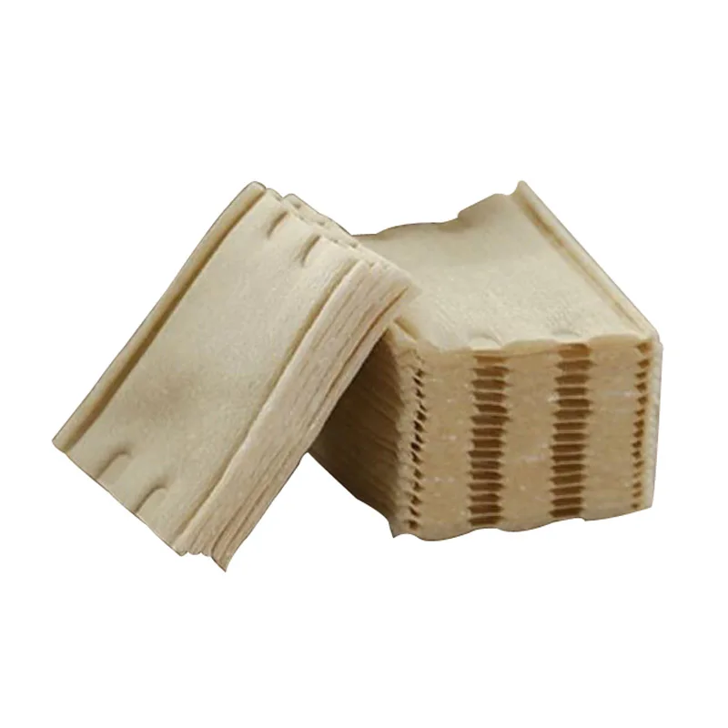 Bamboo Fiber Makeup Cotton Pads for Lint-free Facial Makeup and Manicure