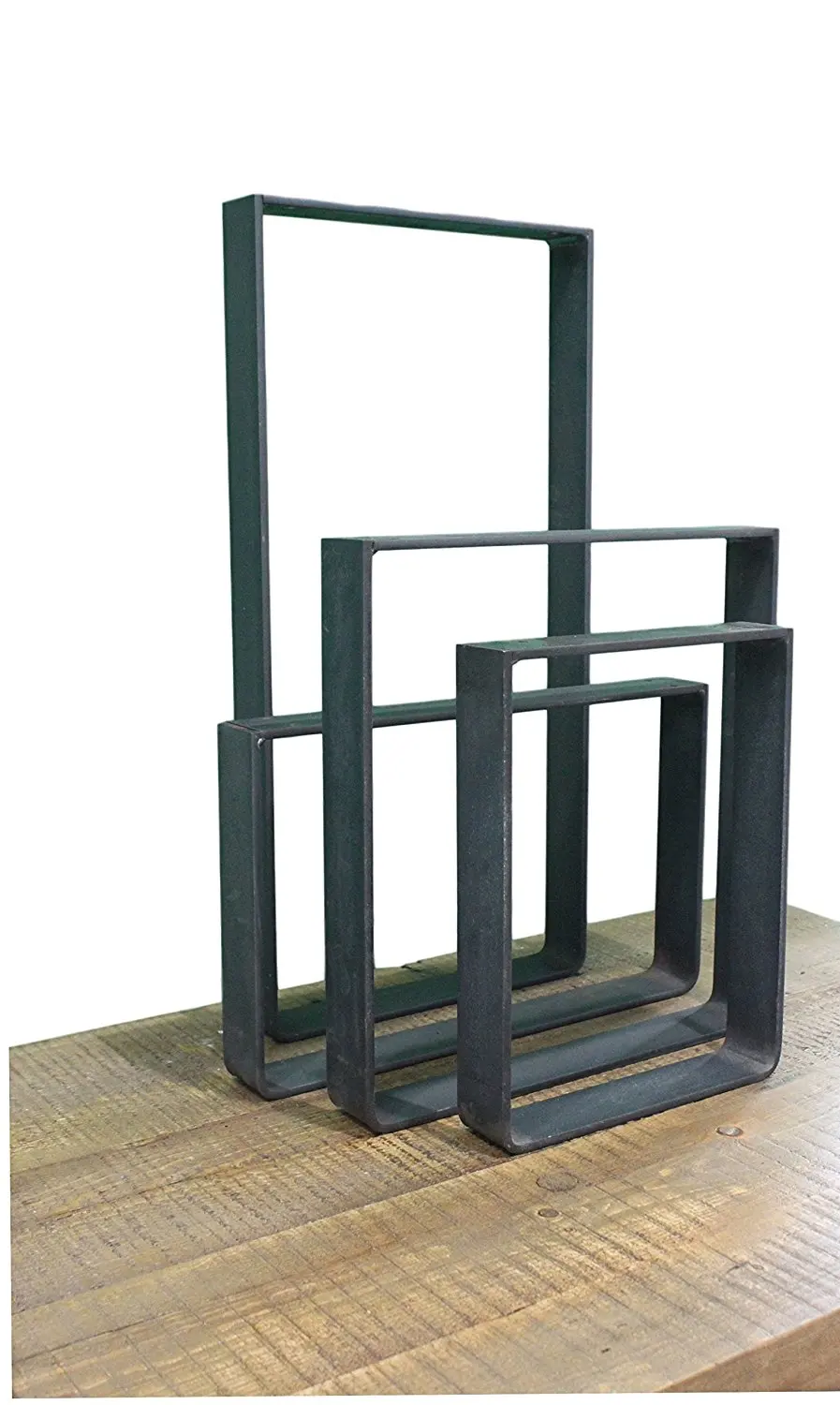 U shape metal table legs wrought iron crossed piato bench legs steel table legs