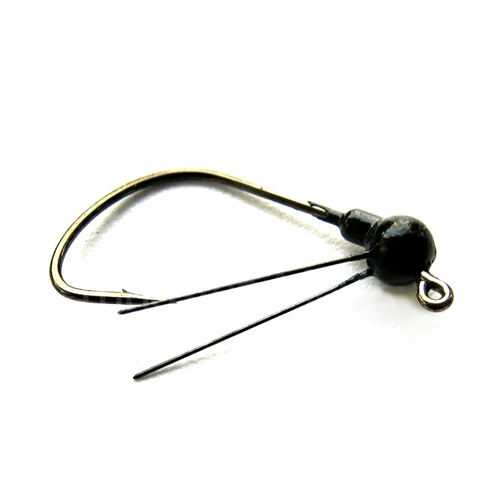 Soft Lure Fishing Tackle Jig Head withoubarble Fishhook Supplier