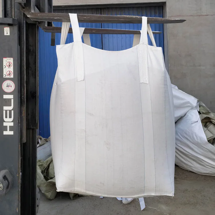 1ton 1.5ton PP big bag packaging pp jumbo bags for sand , building material , chemical, fertilizer, flour