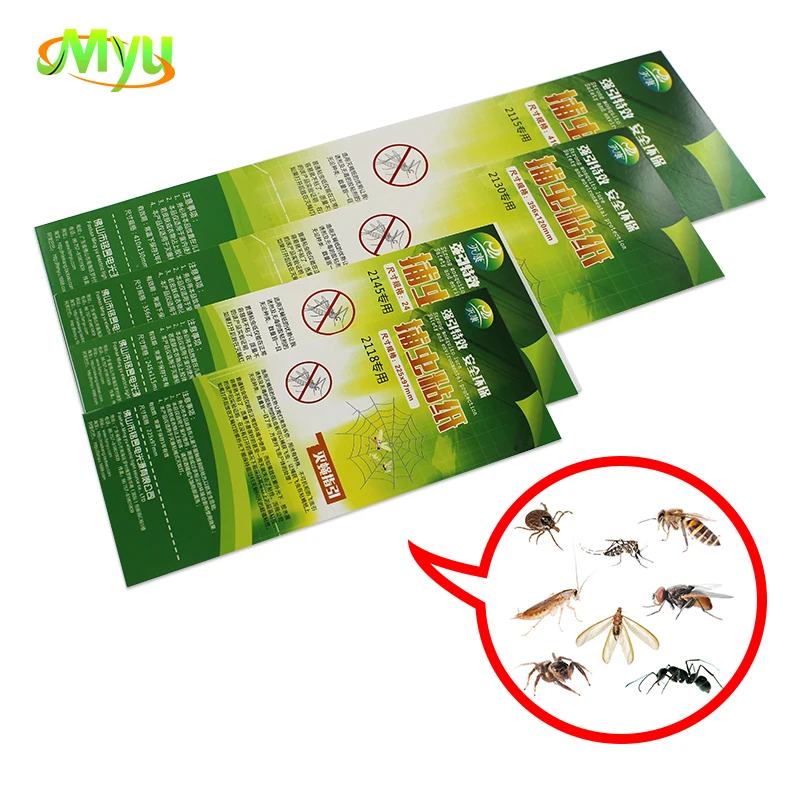MK Cheap Eco-Friendly replacement  Fly Insect Sticky Traps Glue Coated Board Manufacturer