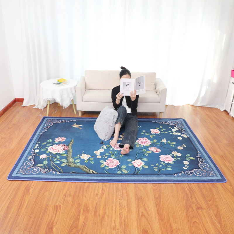 custom living room carpet 3d velvet carpet luxury prayer rug plush carpet