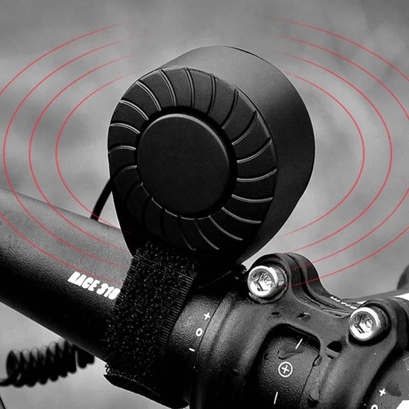  120dB MTB руль кольцо 5 режимов сильный громкий велосипед Электронный колокол USB перезаряжаемые электрический