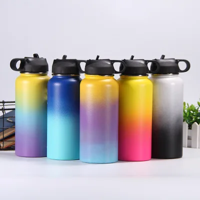 
Simple thermos stainless steel thermos double wall vacuum bottle travel coffee mug thermos 