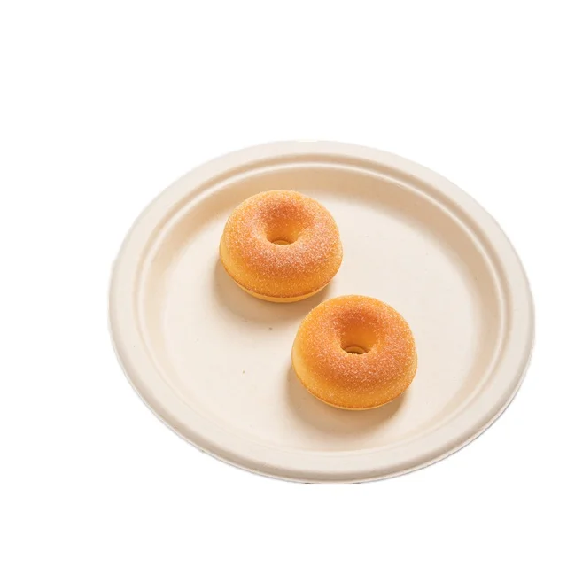 LUZHOU Natural Sugarcane Bagasse Renewable Plant Fiber Tree Free 3-Compartment Clam Shell Container