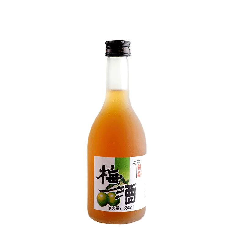 350Ml Fruit Wine Ladies Low Alcohol Dessert Wine Tipsy Green Plum Wine