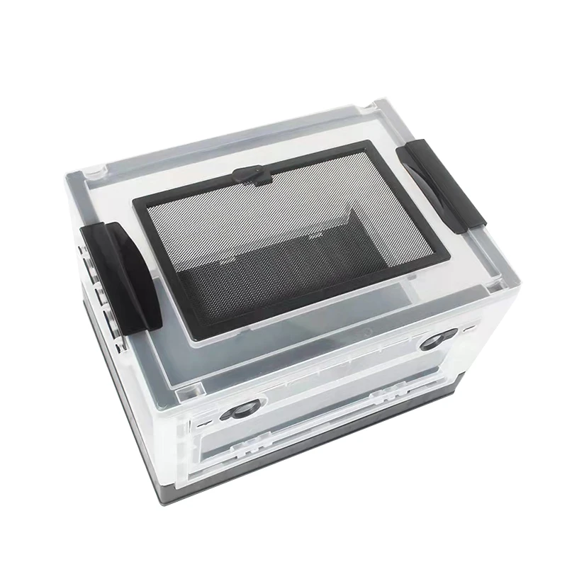 Высококачественный белый пластиковый Террариум для рептилий в виде ящерицы легко чистить утолщенный материал носить с собой