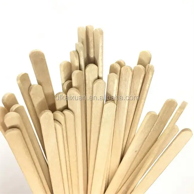 Factory Direct Wax Applicator Stick Face Eyebrow Body Use Disposable wooden Wax Spatula