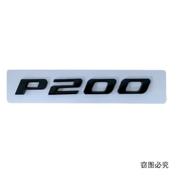 Custom Car 3D ABS Nameplate Alphanumeric Logo P200 P250 P300 P350 Badge Decal for Jaguar Trunk Logo Car Sticker