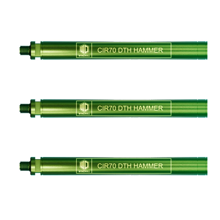 Water well drilling CIR low aire pressure DTH hammer CIR70 Quarry Mining Low Air Pressure DTH Hammer