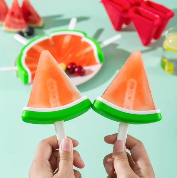 New watermelon Popsicle mold Fruit Popsicle mold DIY ice cream mold