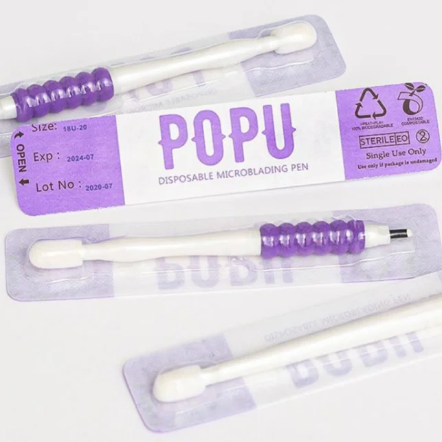 Factory Price OEM Manual Permanent Makeup Accessories Disposable Micro blading Hand Tool Microblading Pen For Eyebrow