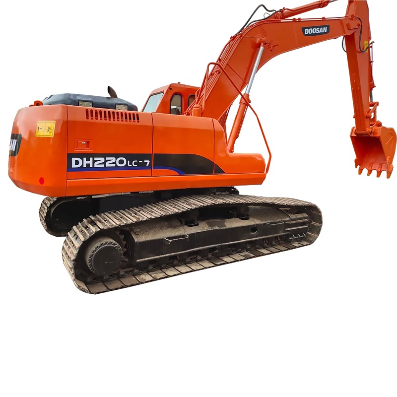 Оригинальный Корея экскаватор используется 20 тонн Doosan 220 DH220 DH220LC-7 гусеничный для продажи