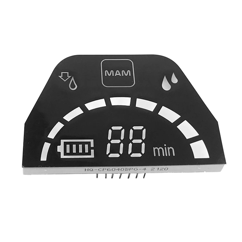 Фабрика высокого качества пользовательской формы светодиодный дисплей для электромобиля приборной панели автомобиля ЖК-дисплей 7-сегментный светодиодный дисплей модуль