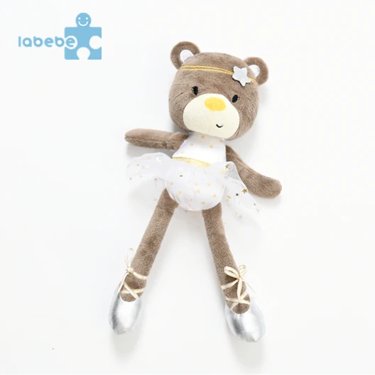 bear design cotton stuff wholesale funny custom plush baby soft toy