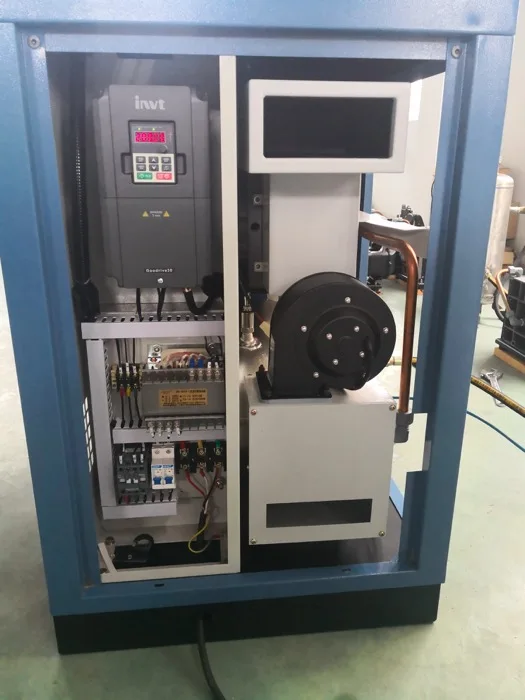 2.2 kW 3.7 kW 4.5 kW PM VSD Oil free Scroll Type Air Compressor for Electric bus or Gas Generator