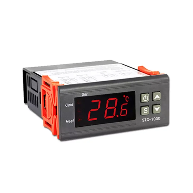 220V temperature controller STC-1000 waterproof sensor electronic digital display microcomputer temperature controller switch