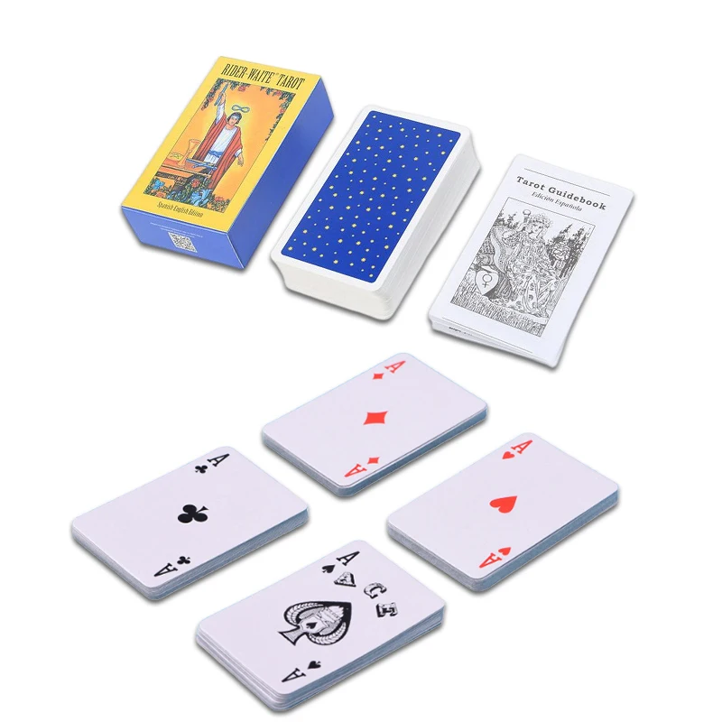 China Factory Custom Playing Cards In Bulk Sale Family Party Entertainment Paper Adult Playing Cards Vintage Tarot Cards