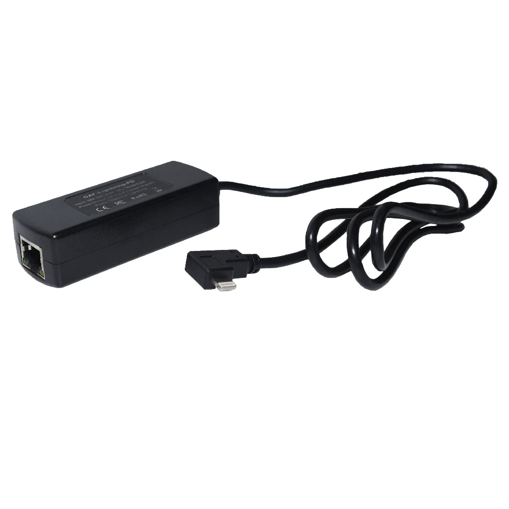 GAF-Lightning-PD Isolated 10watt PoE Splitter Power & Data for iPads