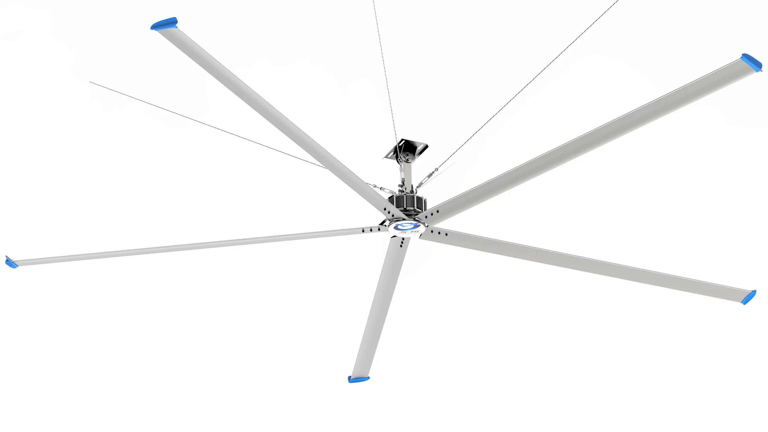 QX PMSM Motor 7.2M  Large Industrial Ceiling Fan  for Workshop
