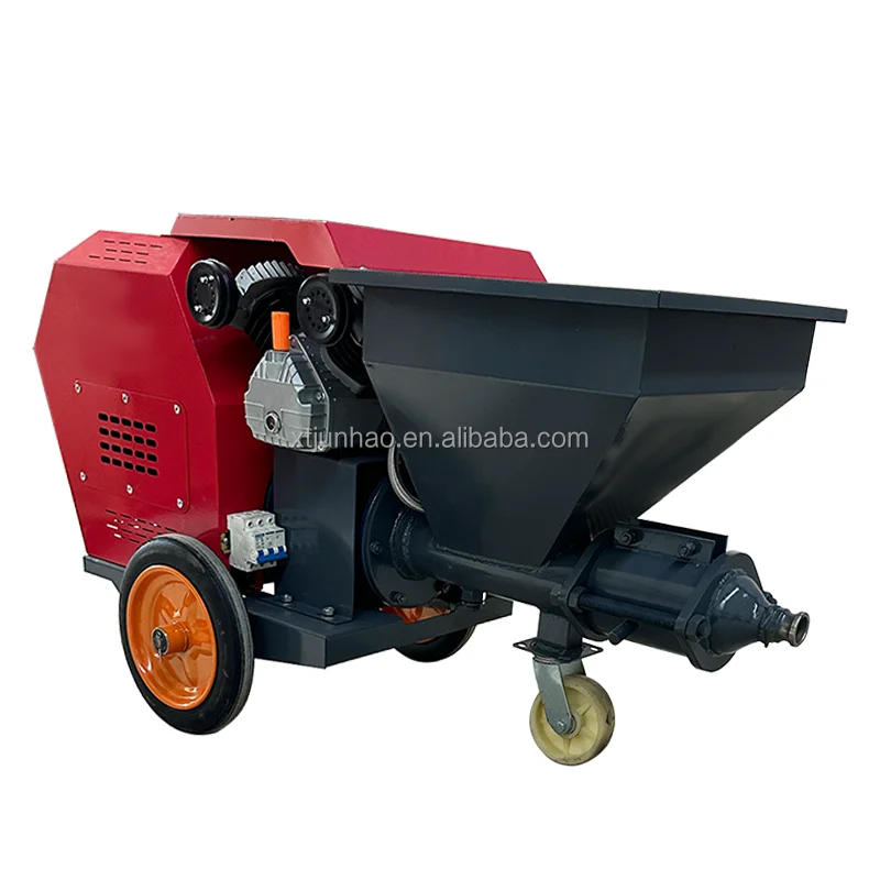 Hot selling construction plastering machine cement mortar spraying machine for wall putty cement spray